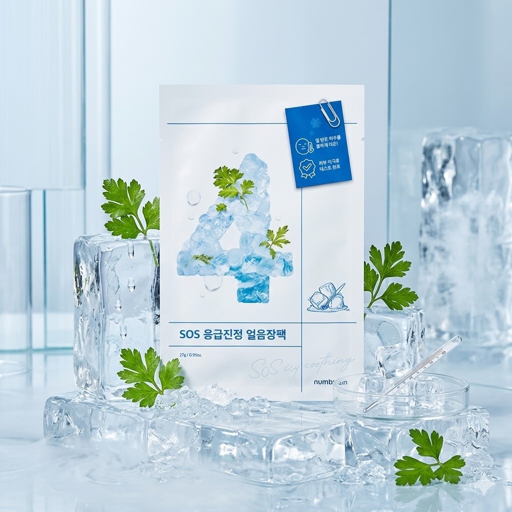 【直播】numbuzin LX032110 SOS 緊急鎮靜冰塊面膜