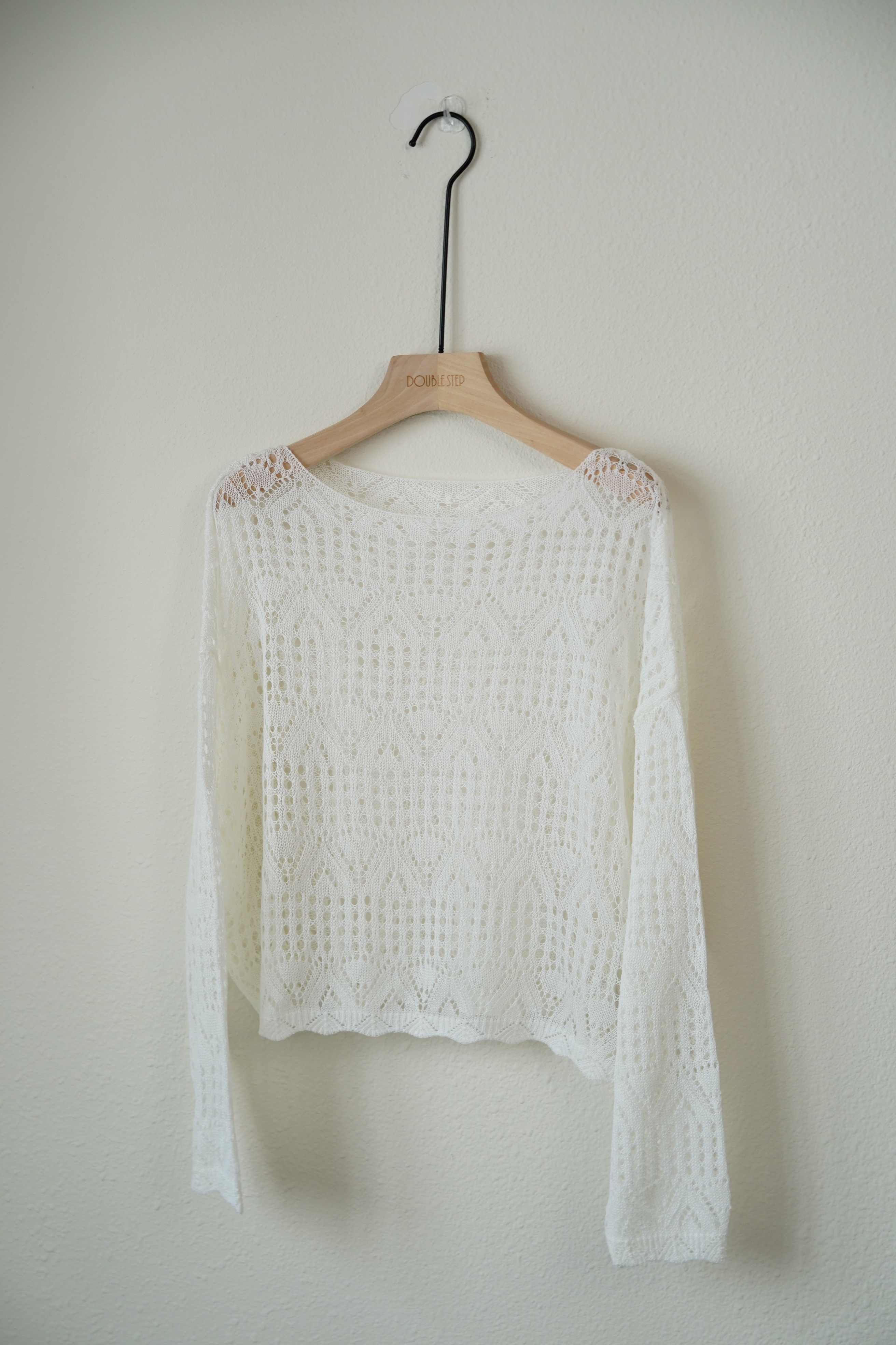 夏季簿款針織鏤空上衣 - SW62003