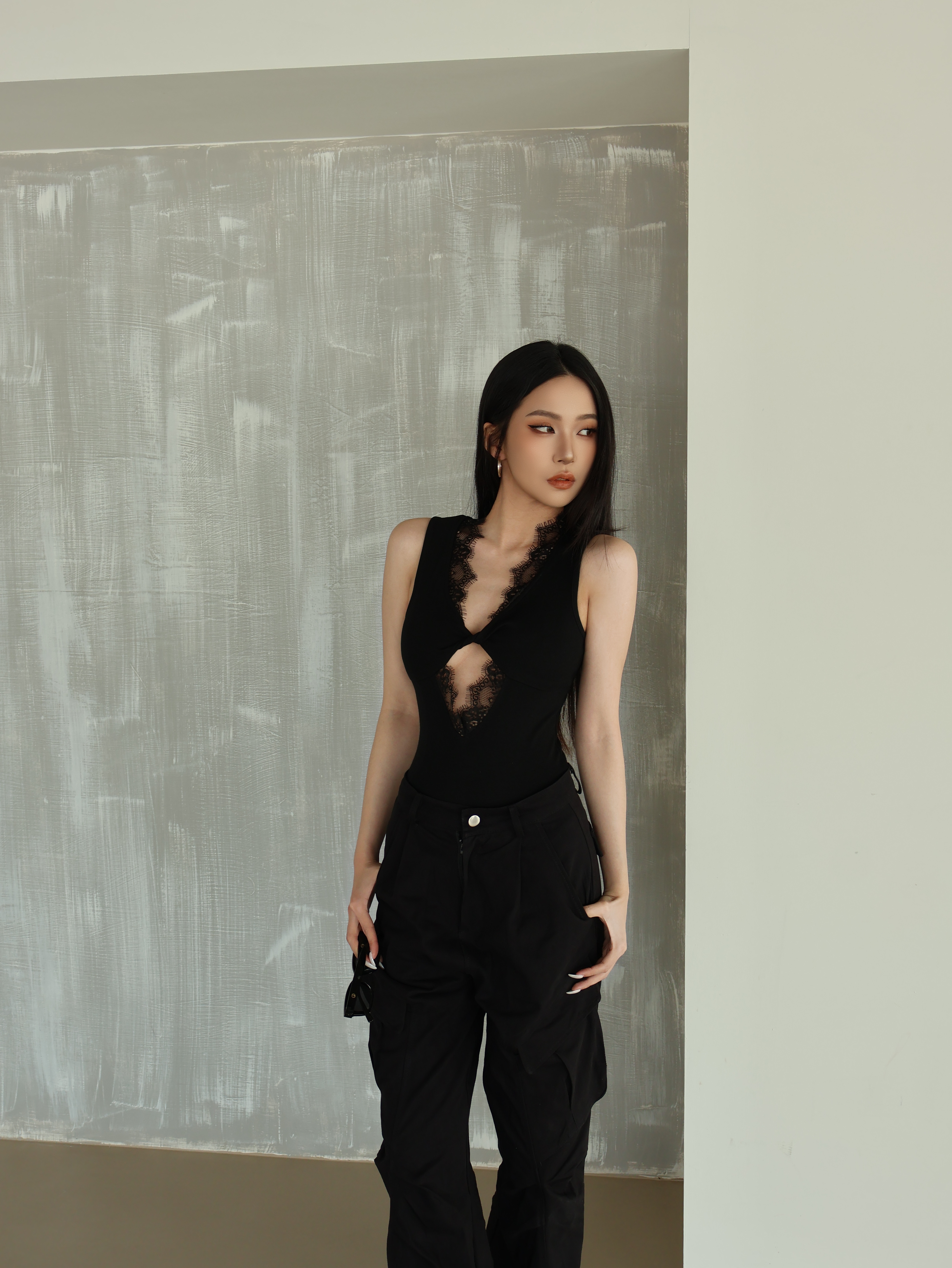 蕾絲氛感連體衣