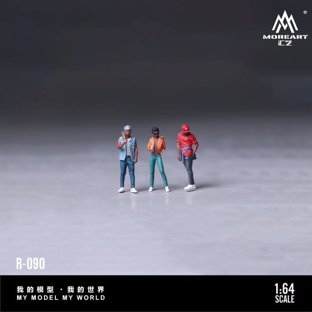 預訂:1/64 MoreArt American Street Hip-Hop Figure (MO223090 )