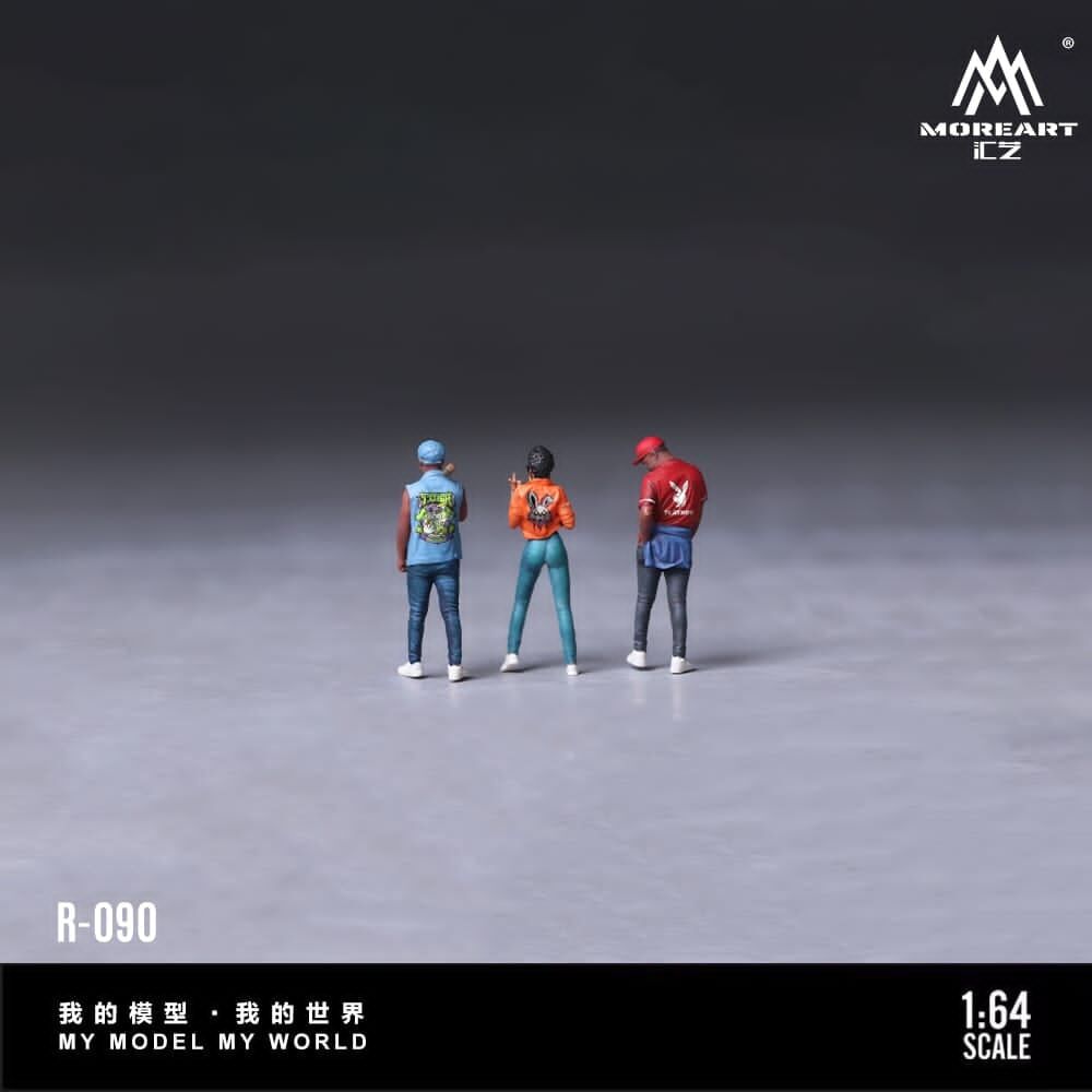 預訂:1/64 MoreArt American Street Hip-Hop Figure (MO223090 )