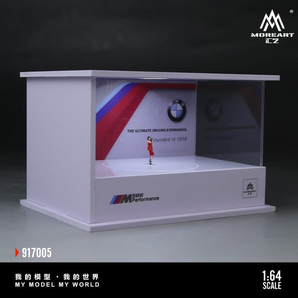 預訂:1/64 MoreArt BMW Rotary Showroom (MO917005 )