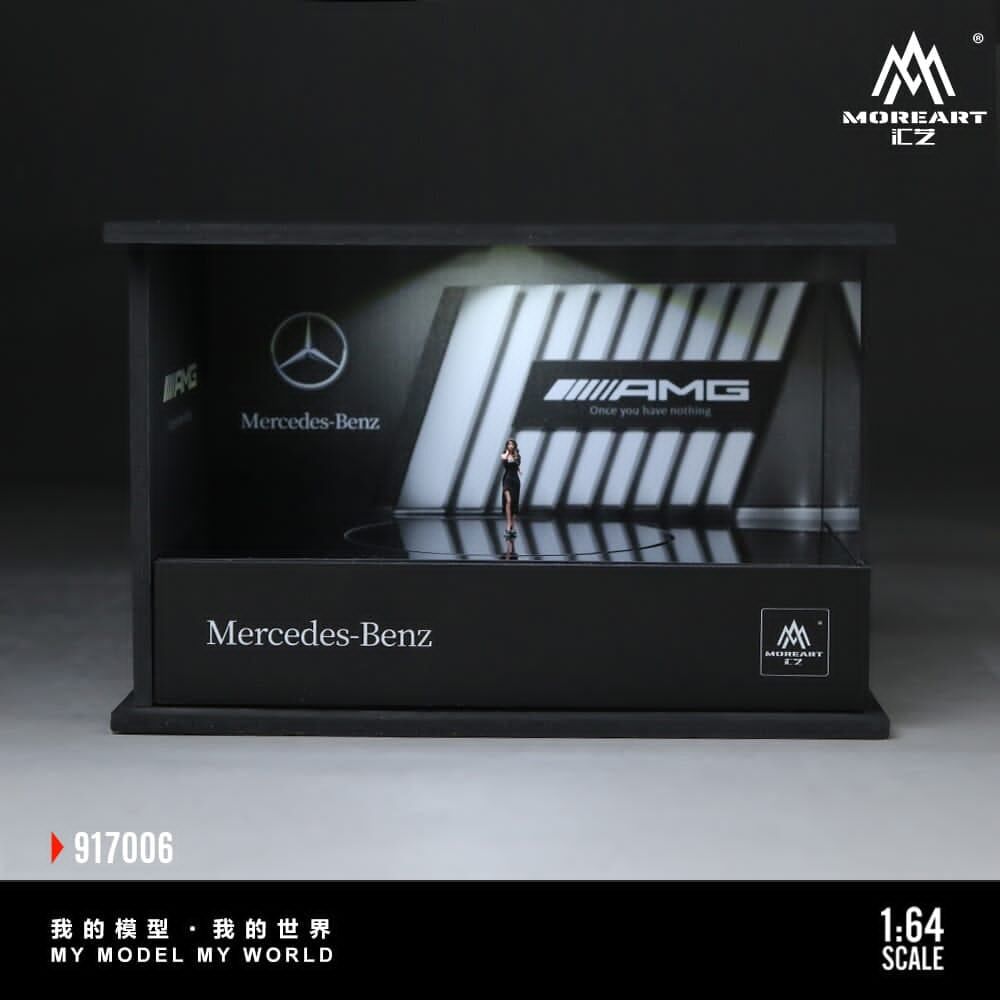 預訂:1/64 MoreArt Mercedes-AMG Rotary Showroom (MO917006 )