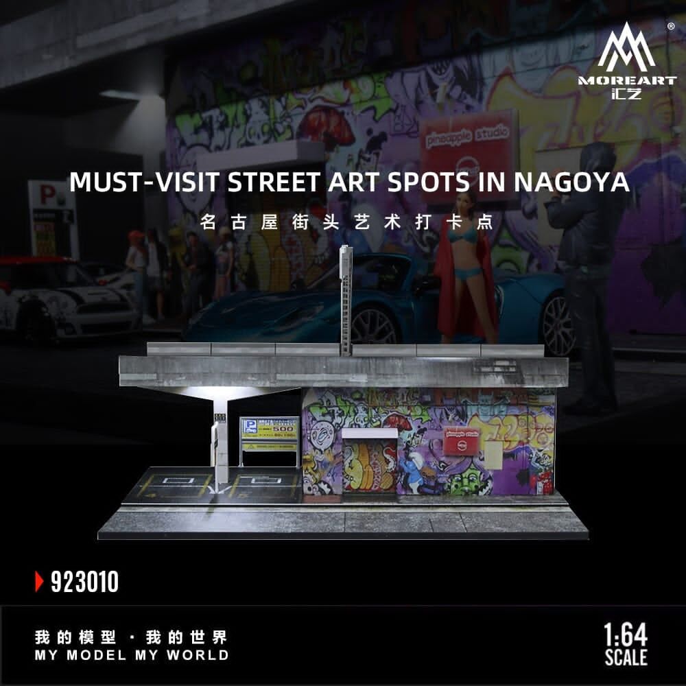 預訂:1/64 MoreArt Graffiti Wall in Nagoya (MO923010 )