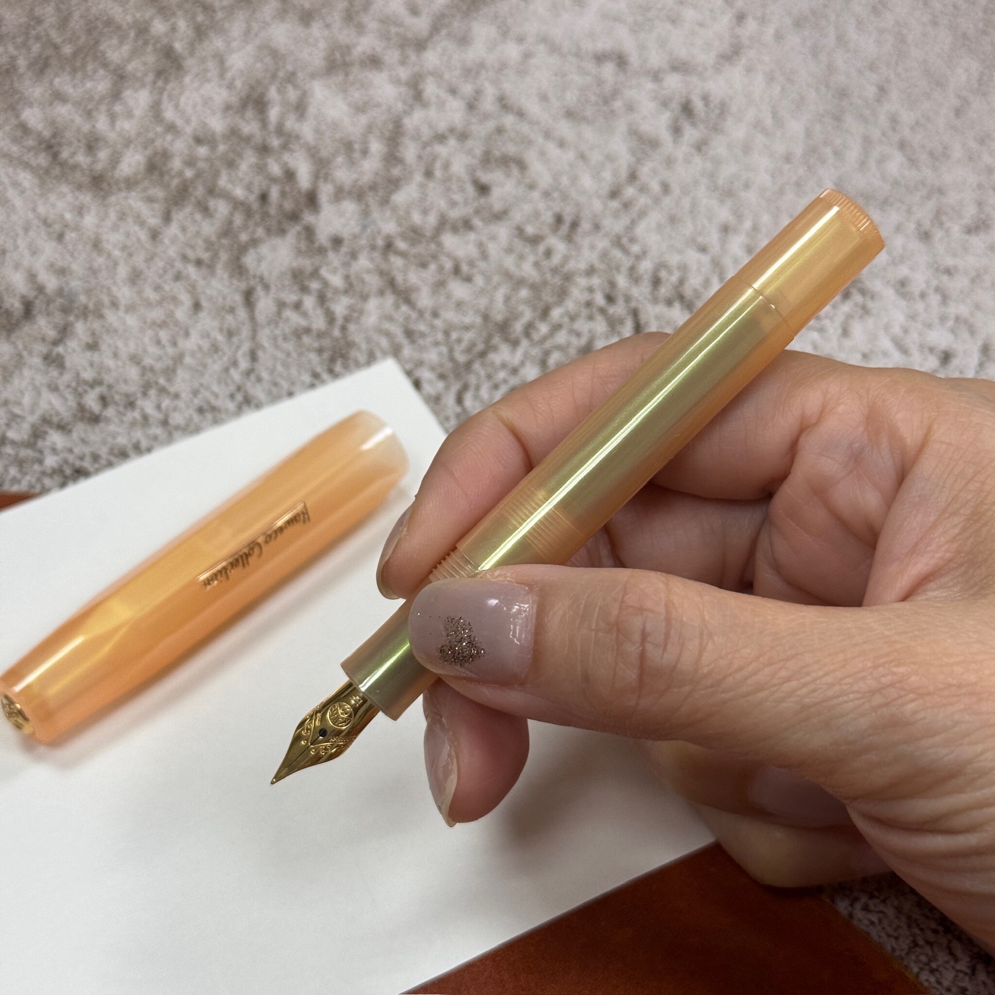 德國 KAWECO ｜ Collection 2024 限定鋼筆 杏桃色珍珠
