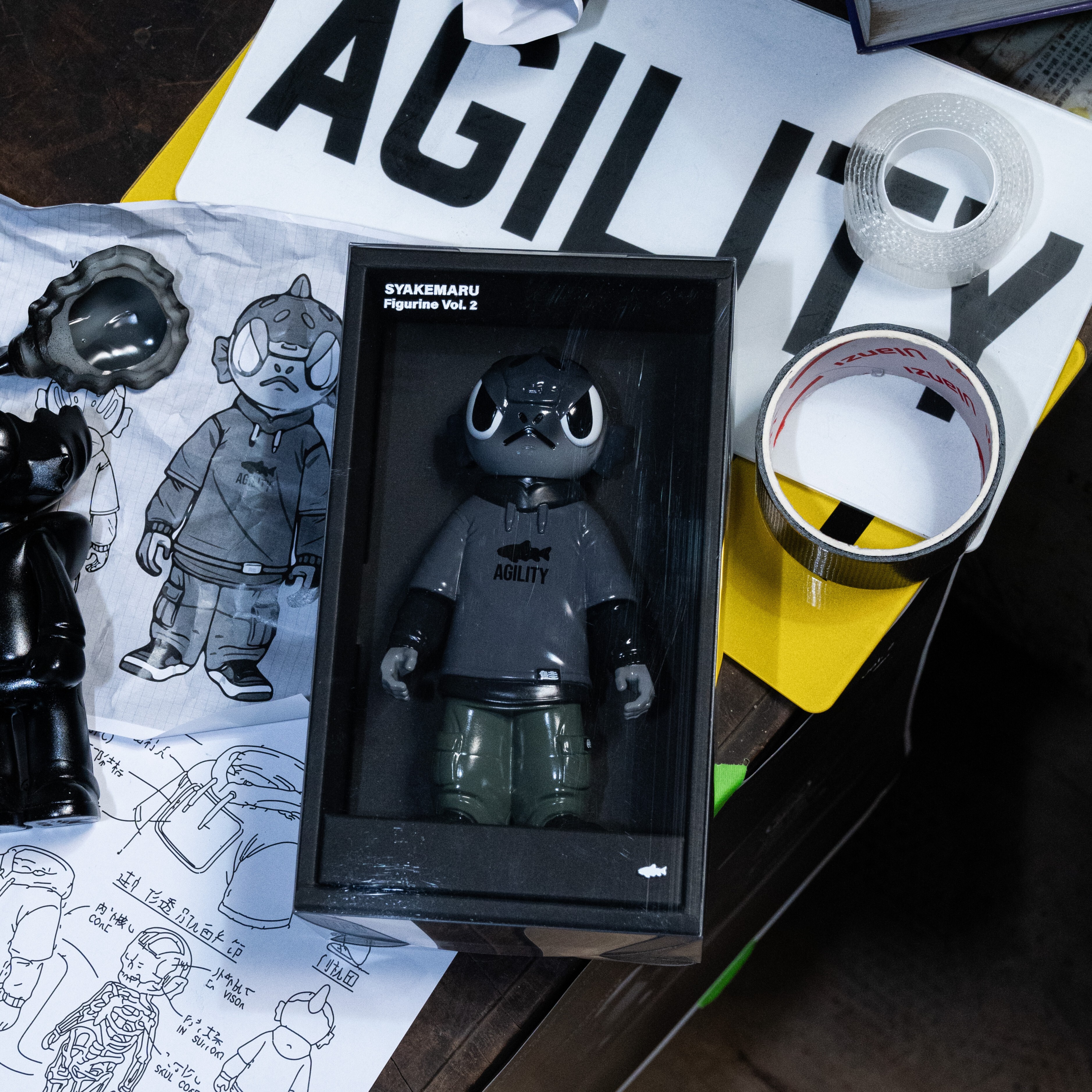 AGILITY HOUSE - SYAKE MARU Figurine MK-II 第二代 鮭魚丸公仔