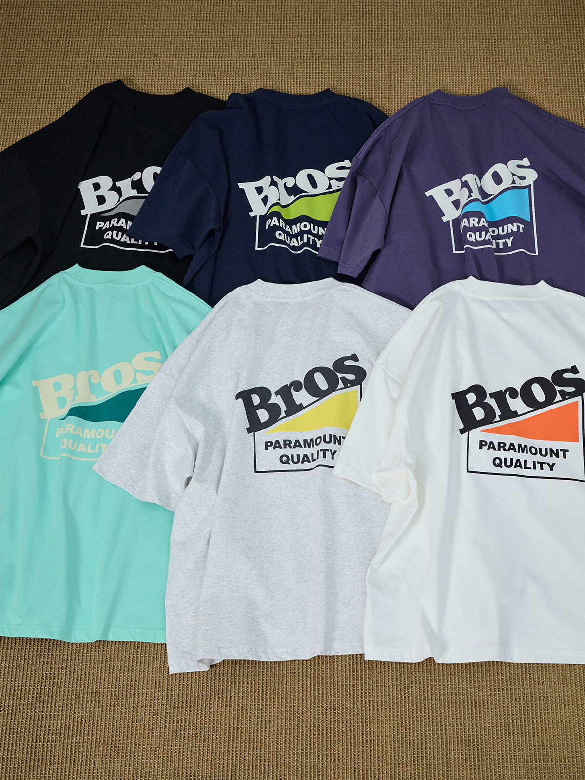 Broshood 日系經典復古LOGO短T 26SS06