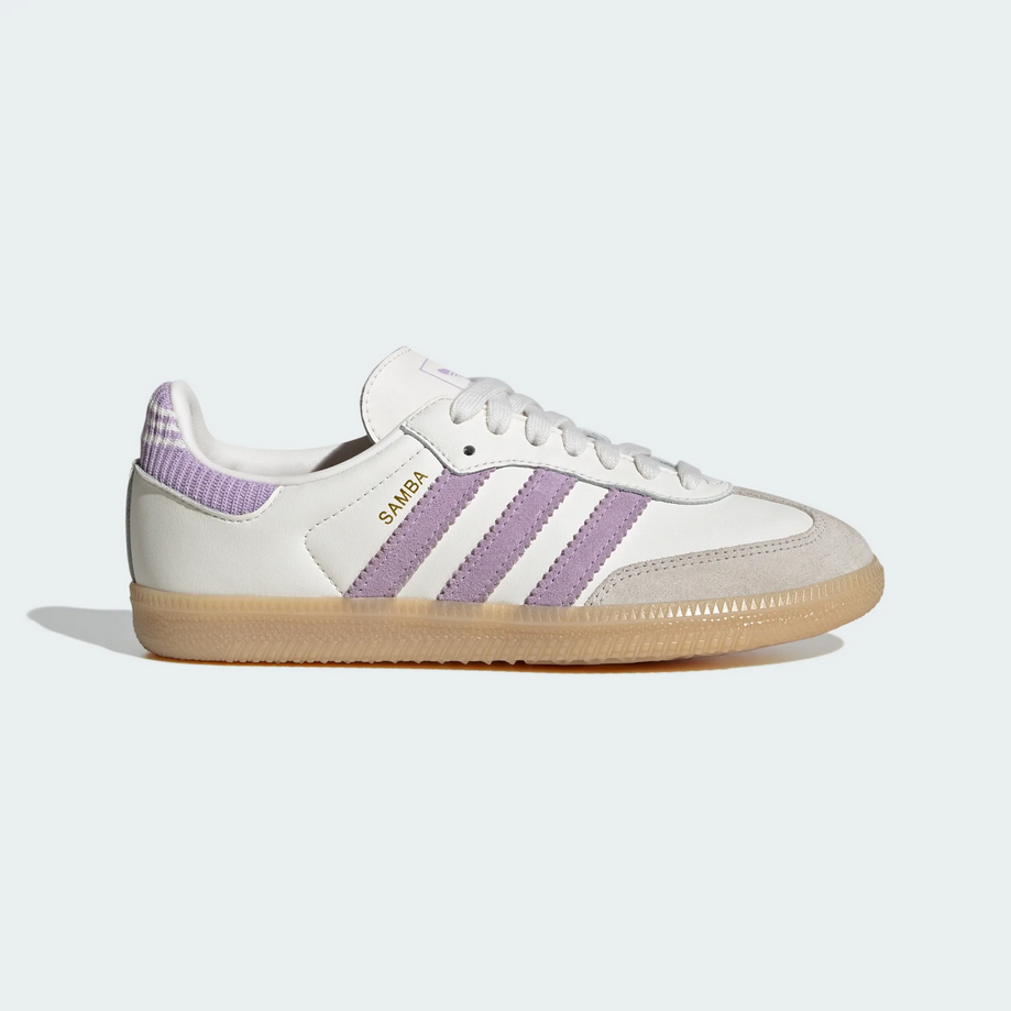 【預訂】 ADIDAS SAMBA OG 奶油白香芋紫-GS