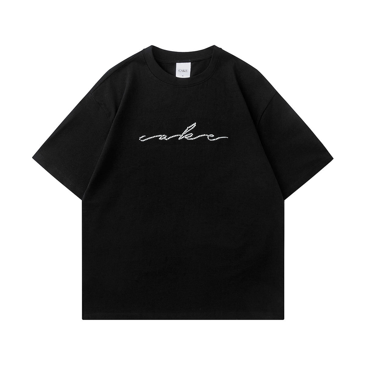 CAKE｜Pearl Logo Tee (Black)