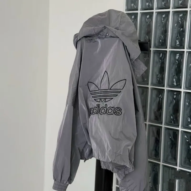 【代購】adidas Originals  時尚百搭立領長袖夾克｜女款