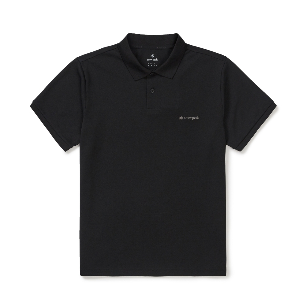 【春季新品限時折扣🔥 3/29 晚上12:00結束】Snow Peak  Pique Basic Polo T-shirt 基本款刺繡logo涼感polo衫 S26MMFPS68
