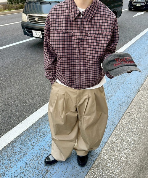 <早春先帥> 日本 限定 Kutir 鉚釘 格紋 襯衫 外套 三色