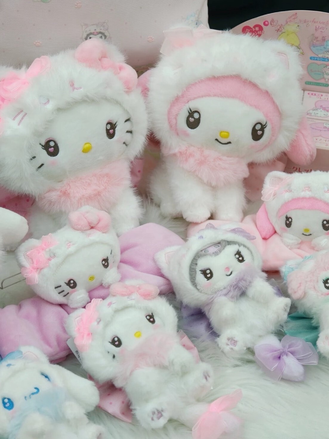 Sanrio Creamy Kitten Big Tail Series Charm/Doll