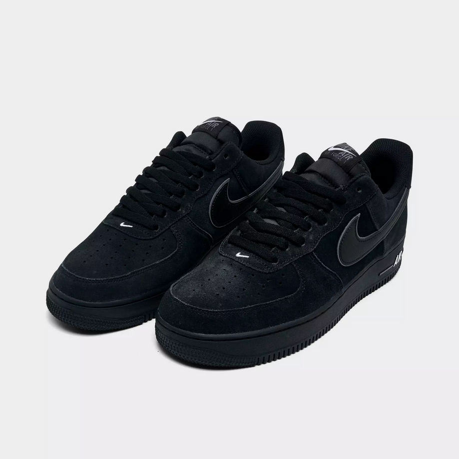 【預訂】NIKE AIR FORCE 1 07 LV8 全黑麂皮-MEN