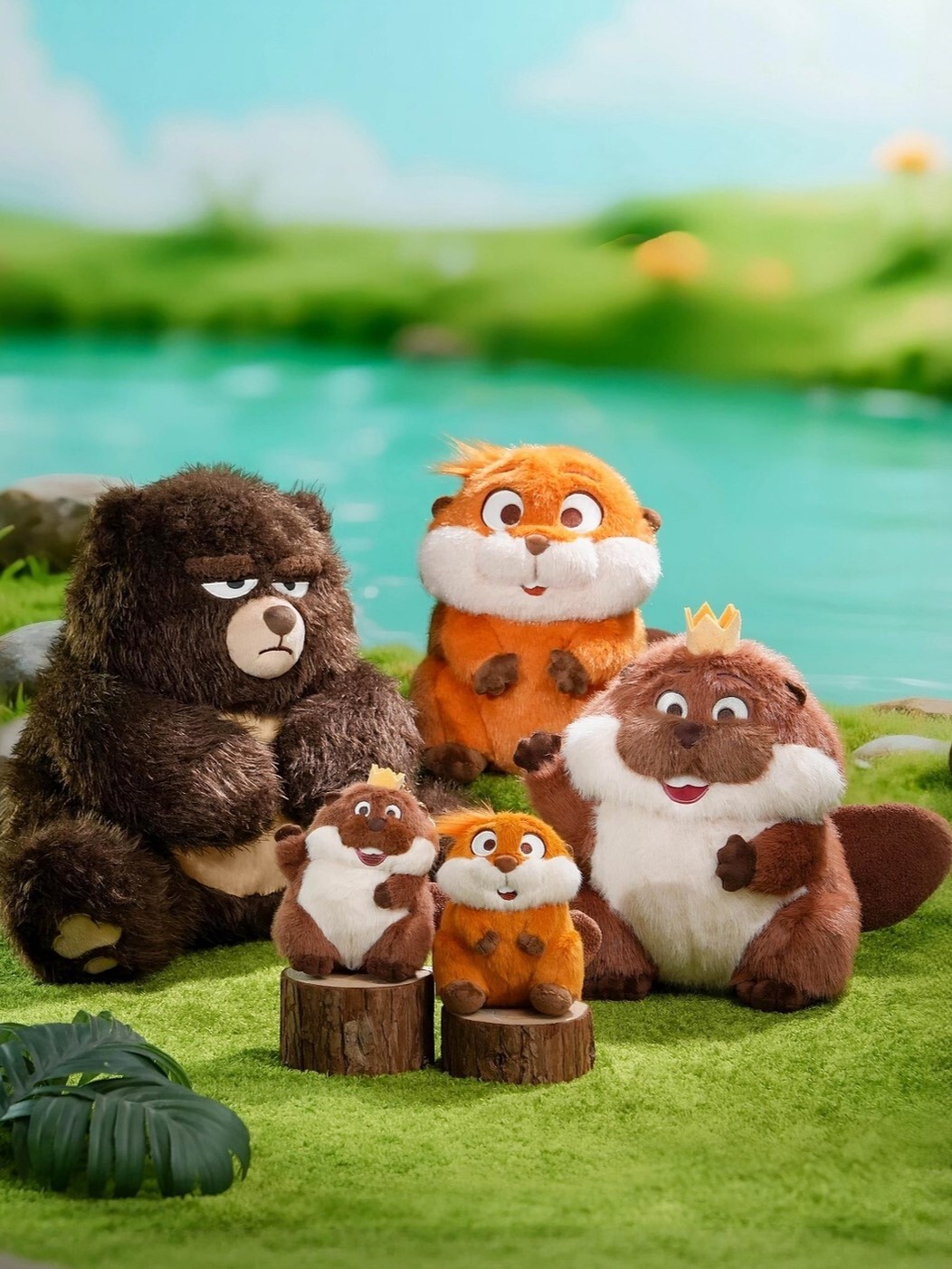 Officially licensed Tanuki World plush pillows/charm ornaments/dolls - full series