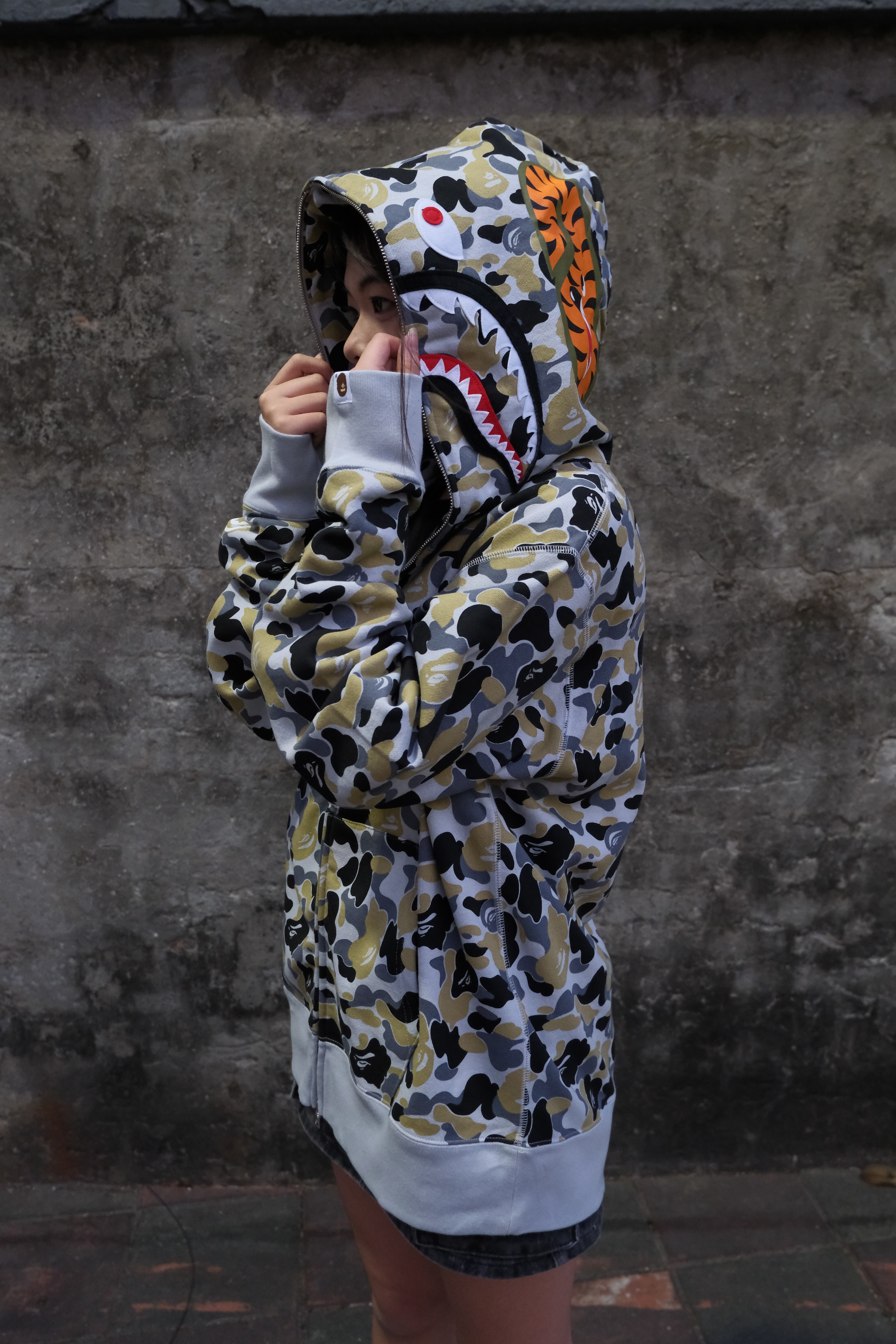 BAPE 日本 銀座限定 鯊魚外套
