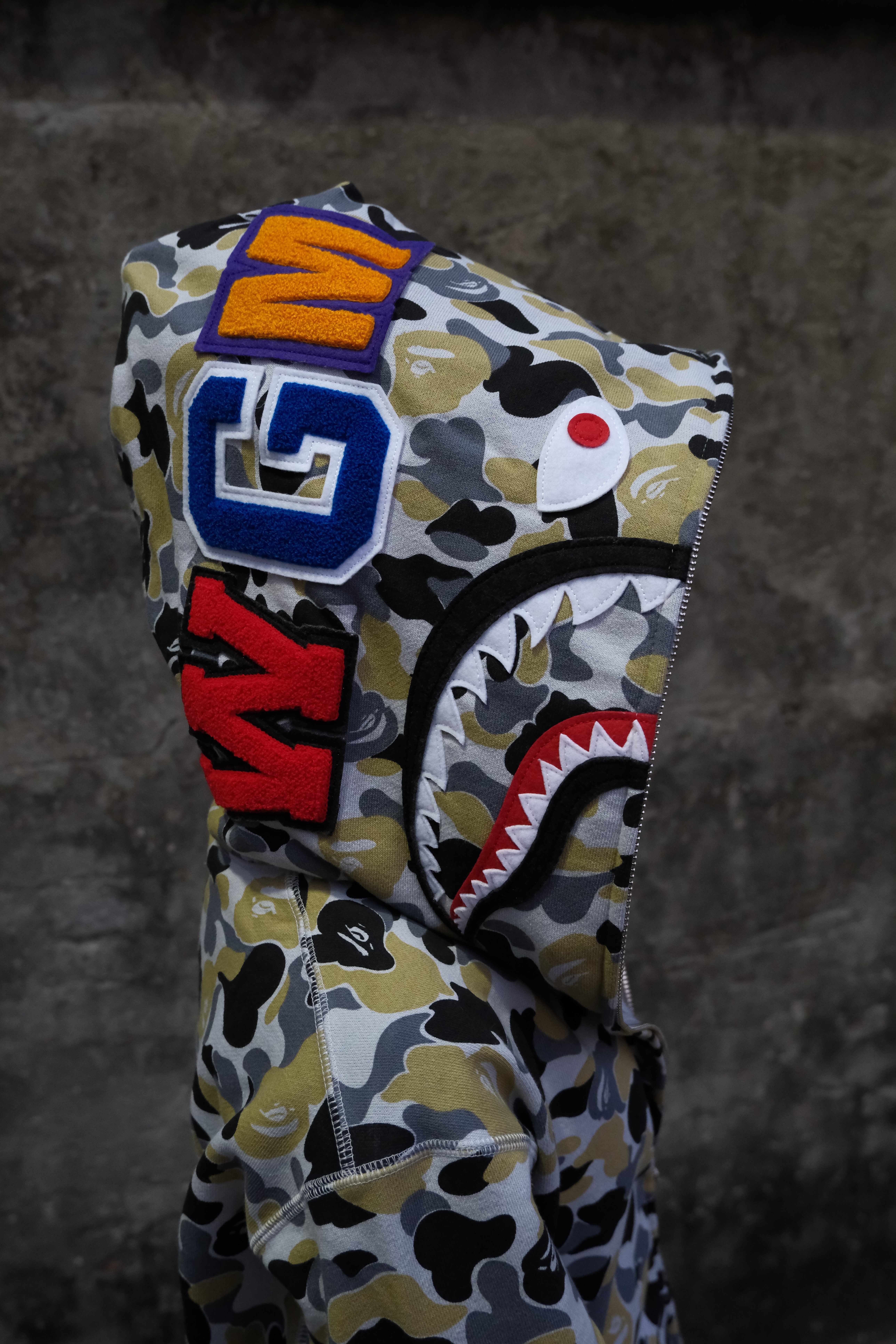 BAPE 日本 銀座限定 鯊魚外套