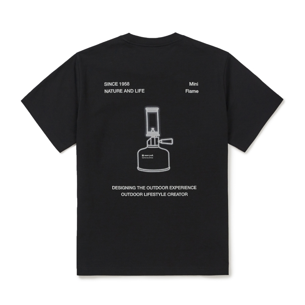 【春季新品限時折扣🔥 3/29 晚上12:00結束】Snow Peak Aerocool Lamp Graphic Short Sleeve T-shirt 背後油燈短tee S26MMFTS32