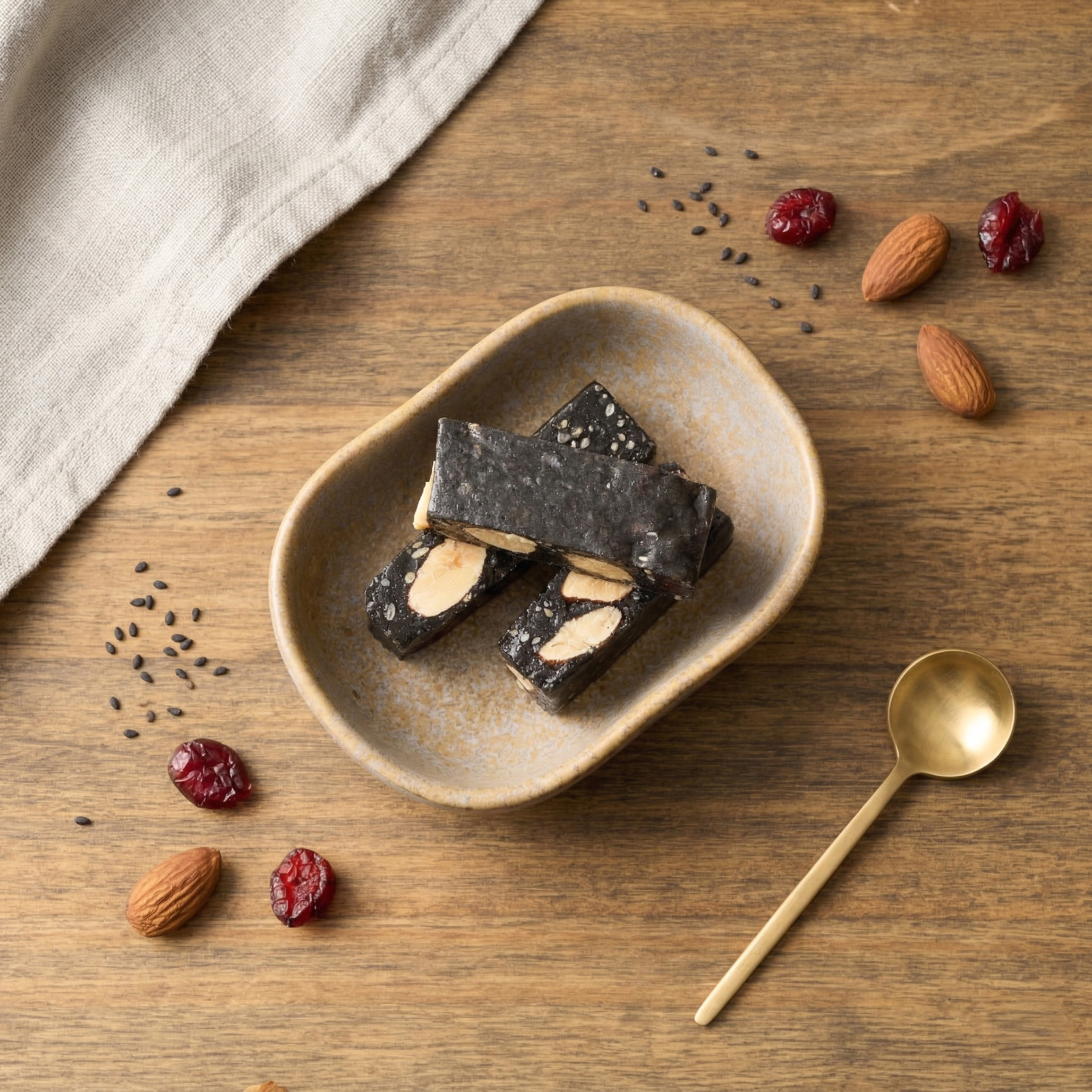 富自山中手作黑芝麻糕