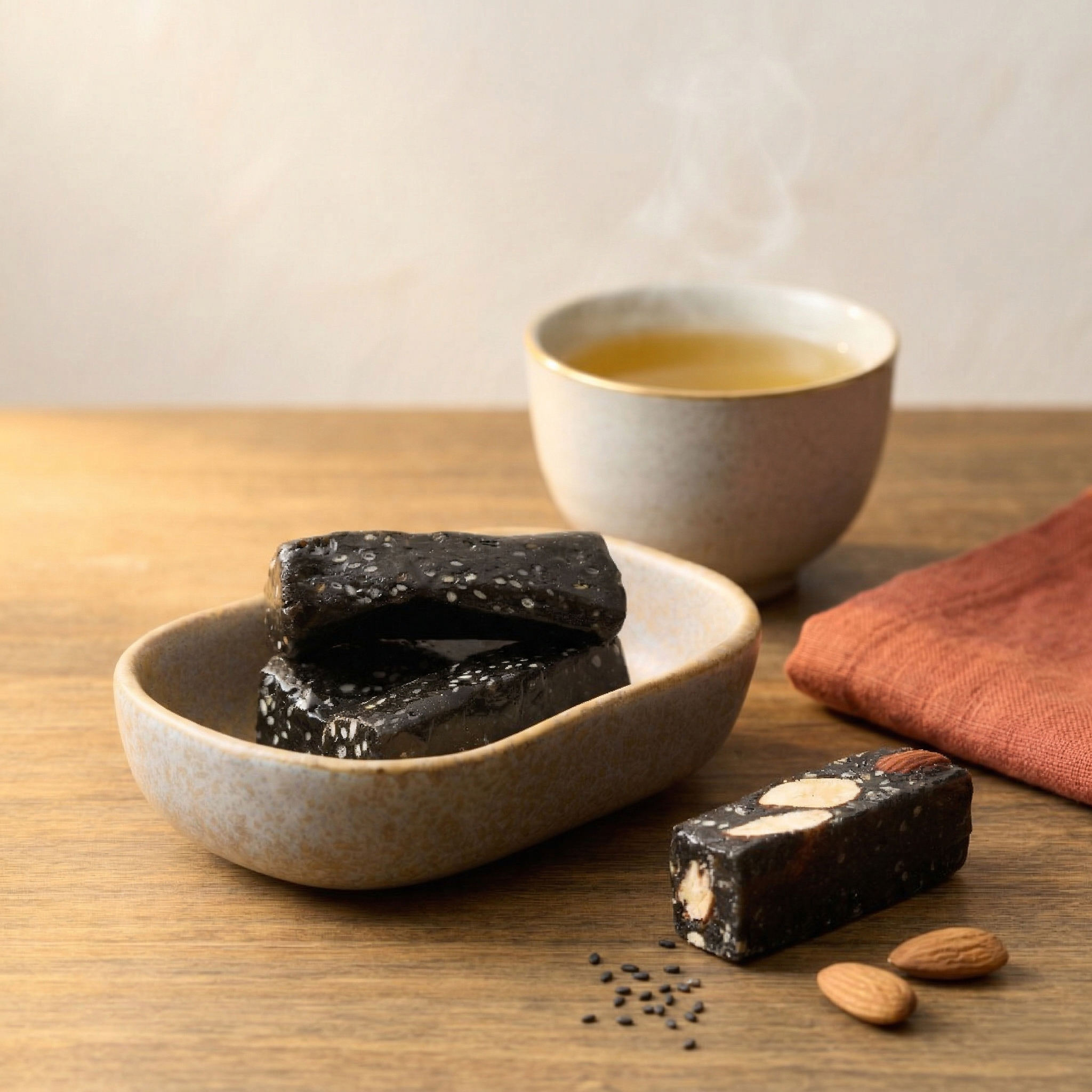 富自山中手作黑芝麻糕