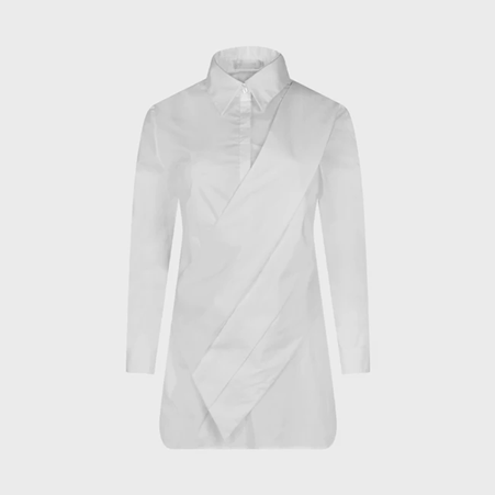 1AF0323-225 [ANNE FONTAINE] Montmartre Shirt White #H23F24401 (EU)