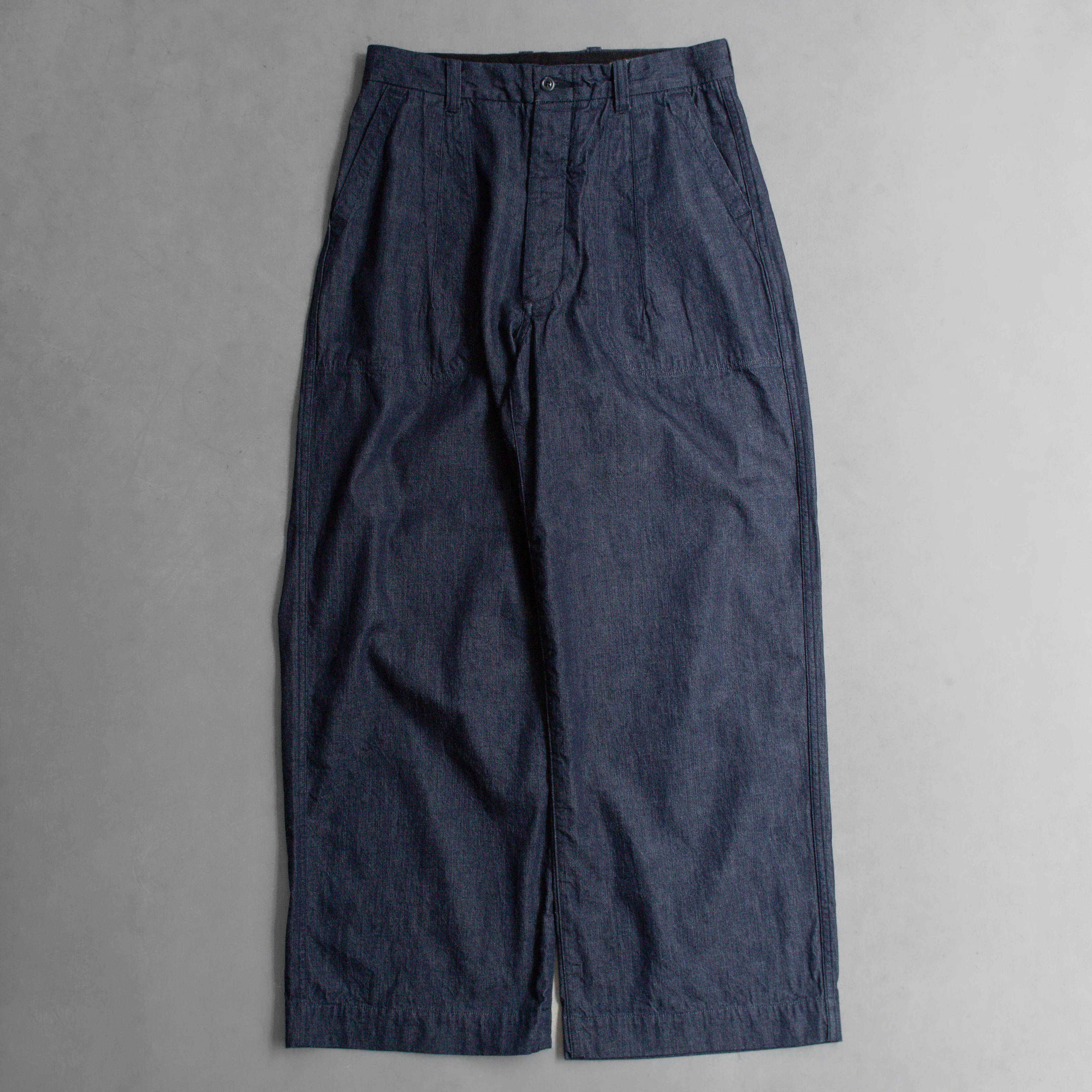 HAVERSACK DENIM BAKER PANTS 2 COLORS 丹寧 直筒 寬版 長褲 二色