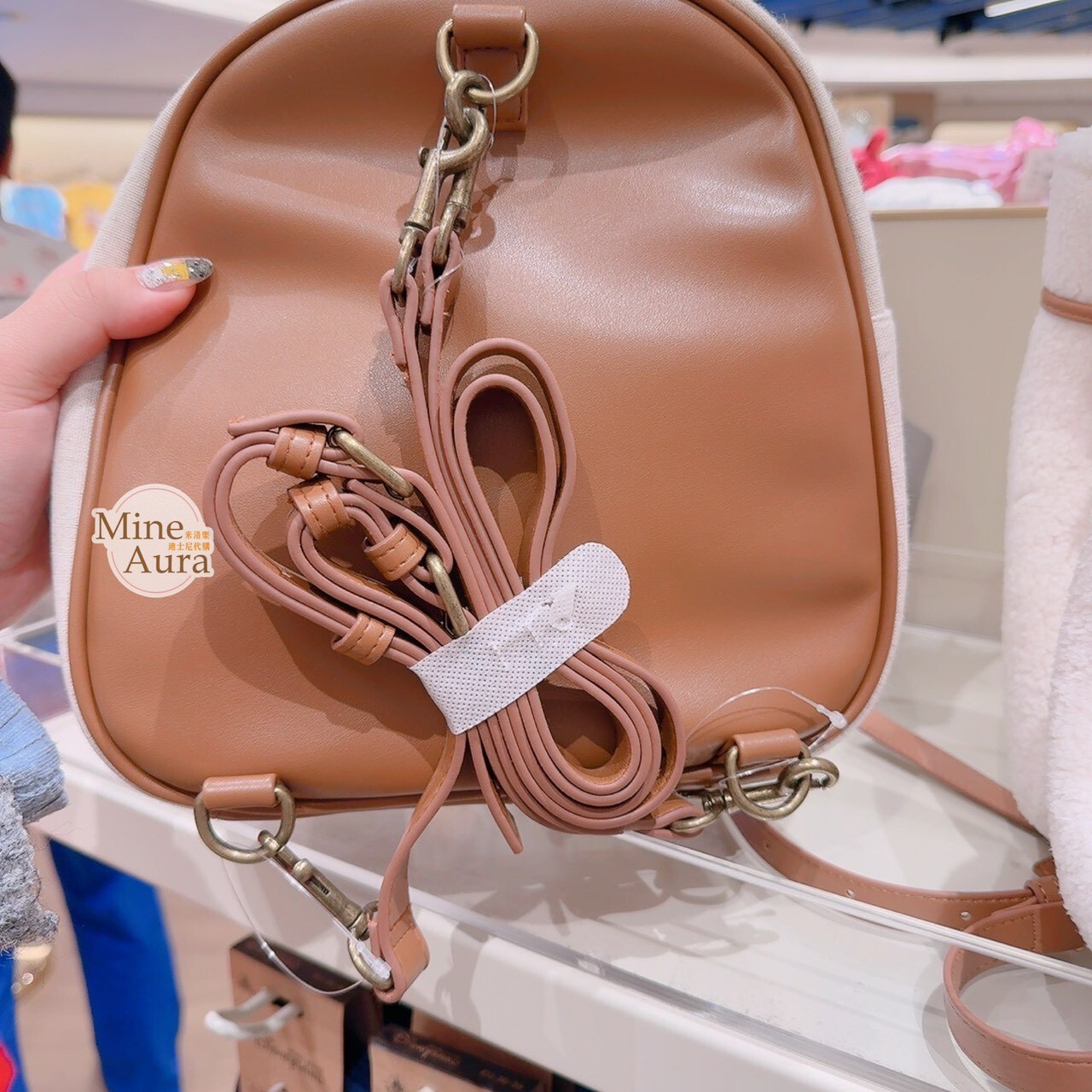 小熊維尼 Winnie the Pooh 與好友們 集合 圖案 後背包 -香港迪士尼樂園