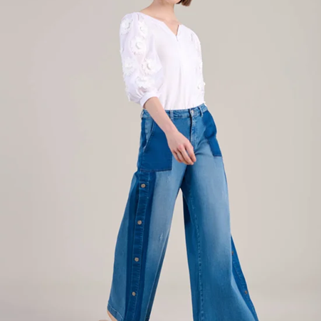 1AF0323-228 [ANNE FONTAINE] Cathia Top White #P25F25501 (EU)