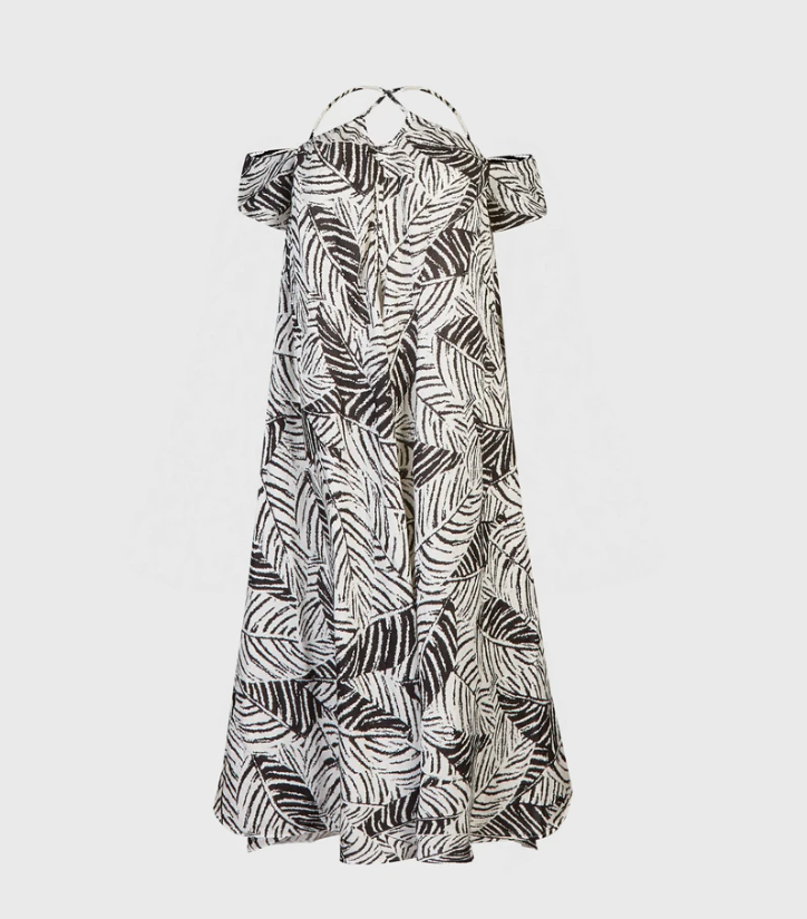 1AF0323-311 [ANNE FONTAINE] Agathe Dress Black/White #P24F11500 (EU)