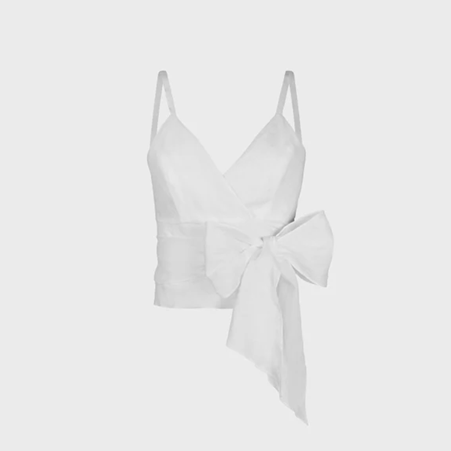 1AF0323-229 [ANNE FONTAINE] Alai Top White #P22F17001 (EU)