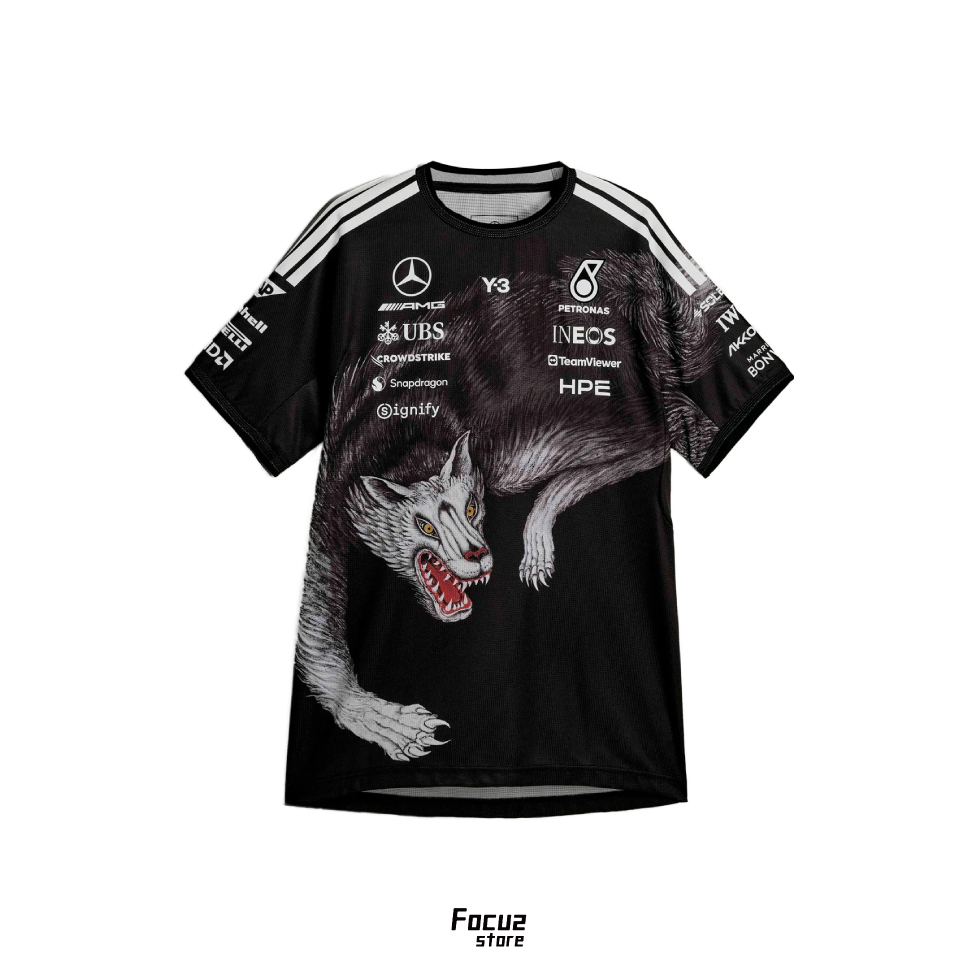 【Focus Store】預購 Y-3 x Mercedes-AMG F1 Short-Sleeve Team Driver Tee "Black" 黑 短袖
