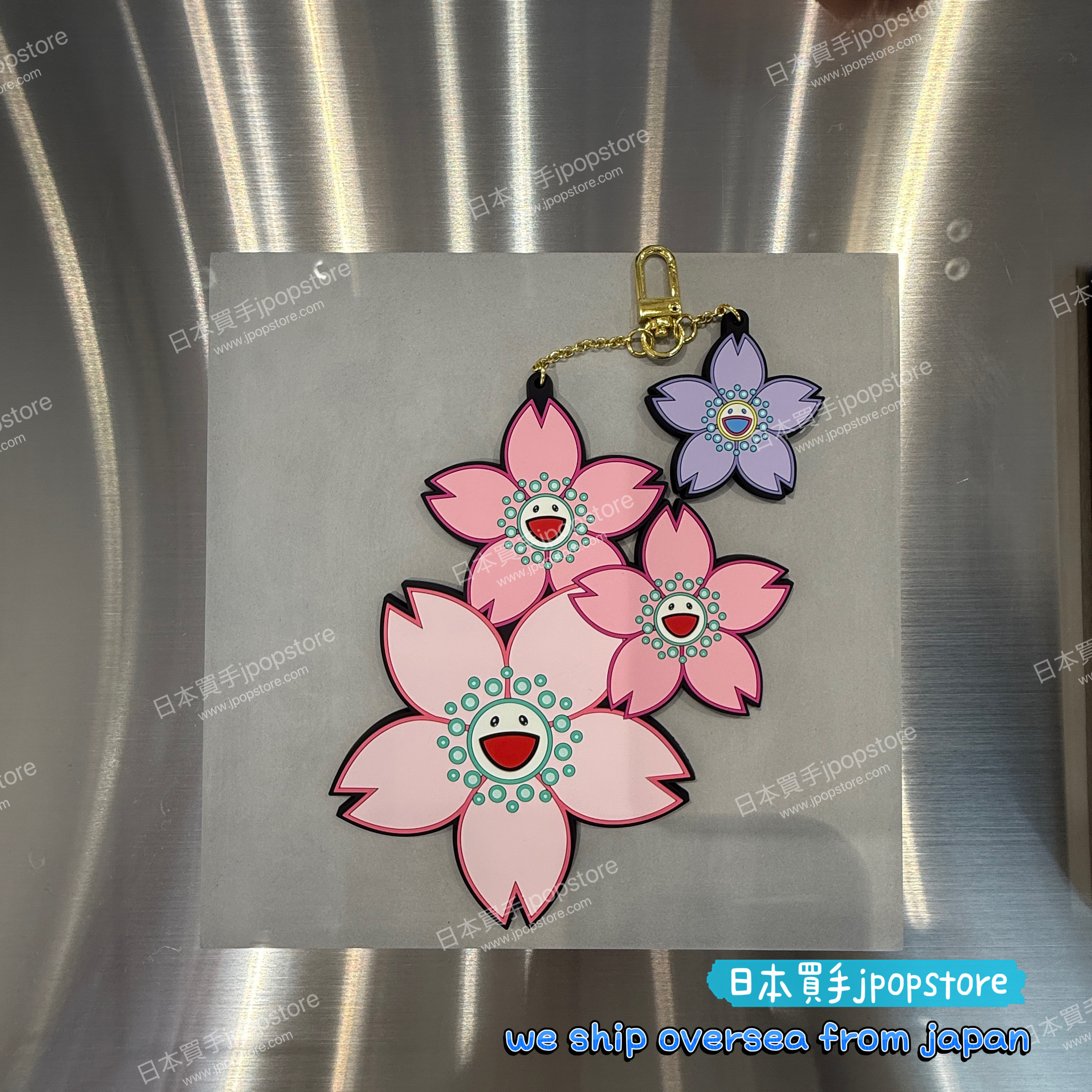 村上隆 SAKURA KEYCHAIN 櫻花匙扣