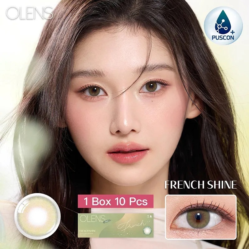 [日拋] OLENS FRENCH SHINE 1 DAY Olive 日拋彩妝隱形眼鏡｜每盒10片