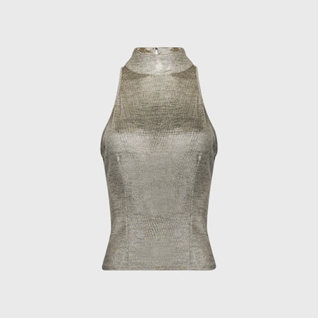 1AF0323-233 [ANNE FONTAINE] Pepito Top Silver #H23F093900 (EU)