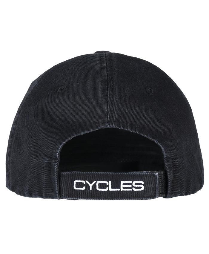 [ CIVISION ]迴圈破邊水洗黑色帽子