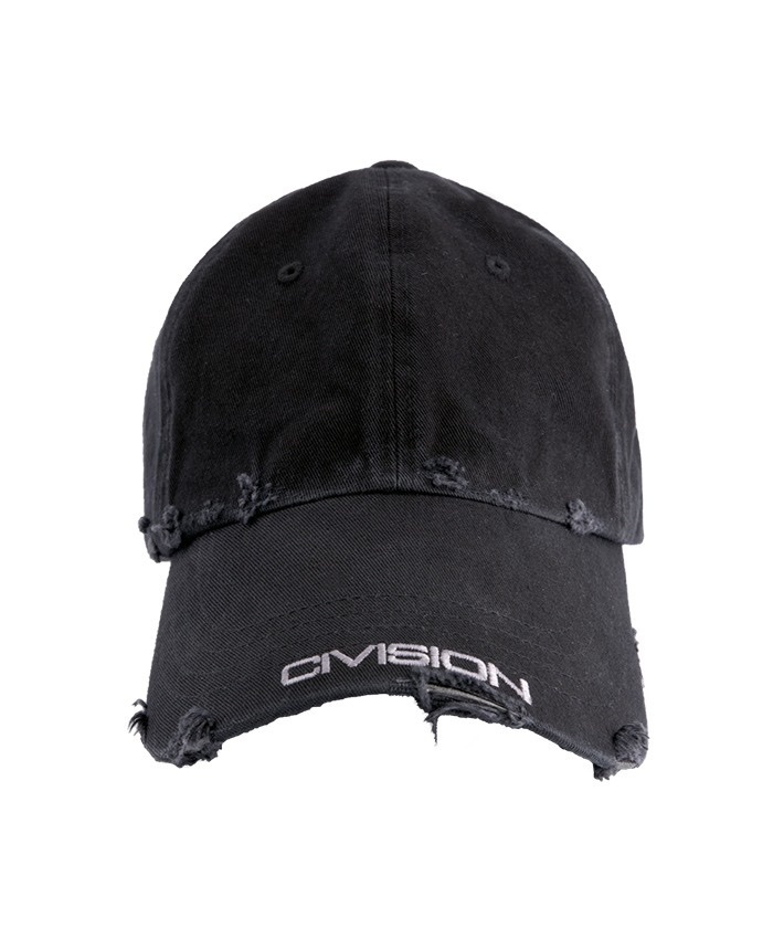 [ CIVISION ]破邊水洗黑色素帽