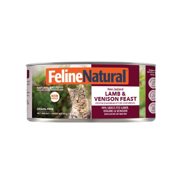 K9 Feline Natural - 主食罐 羊鹿盛宴 Lamb & Venison Feast 85g