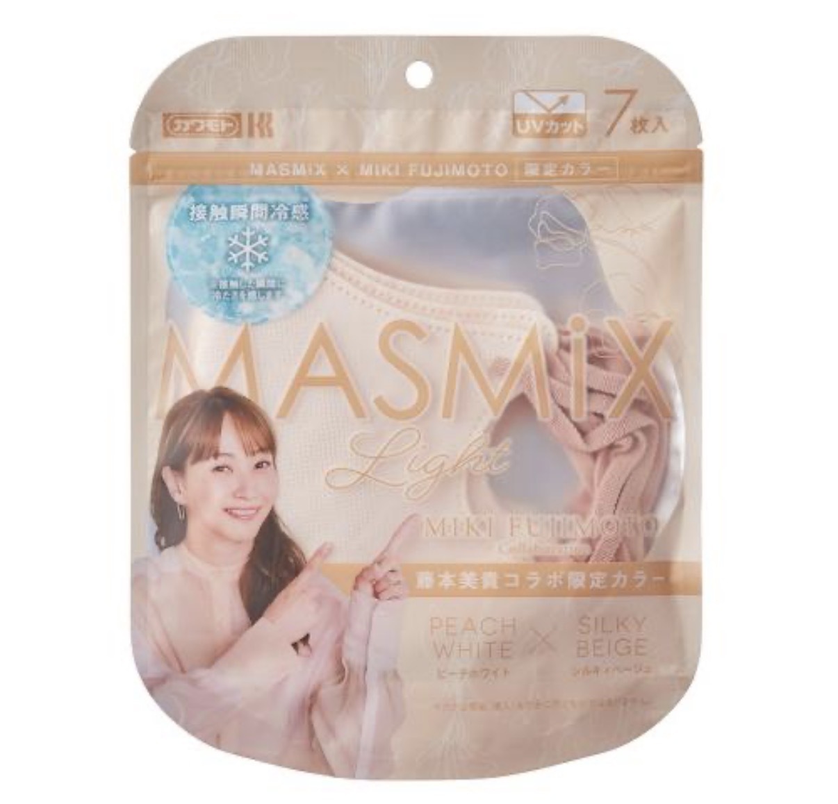 【數量限定】JP MIKI x MASMIX 接觸涼感防UV口罩 6939 6922 TK260321
