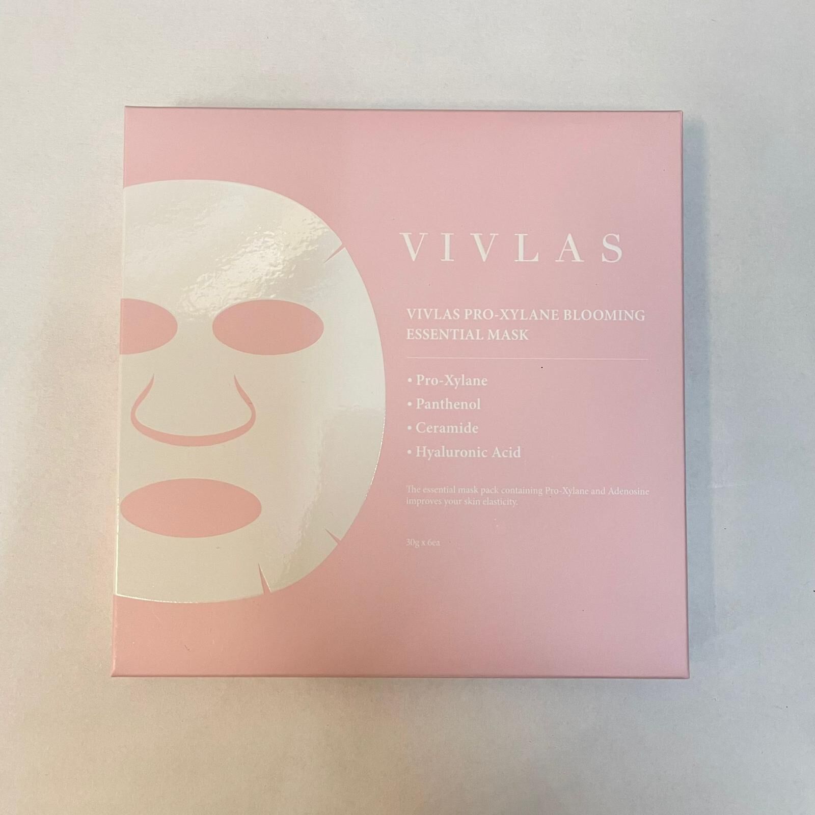 關鍵字L22. Vivlas pro-xylane blooming mask 6片 優惠 $100