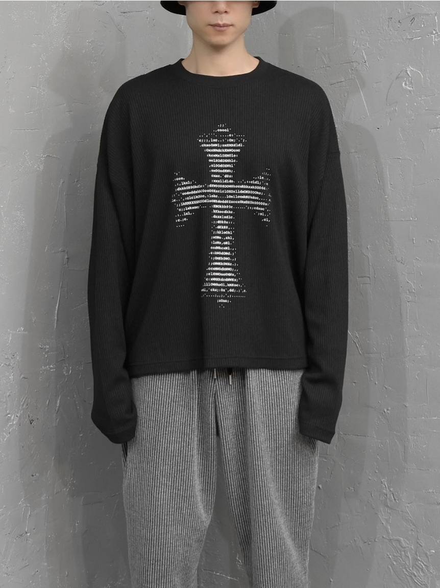 Cross 華夫格長袖T恤