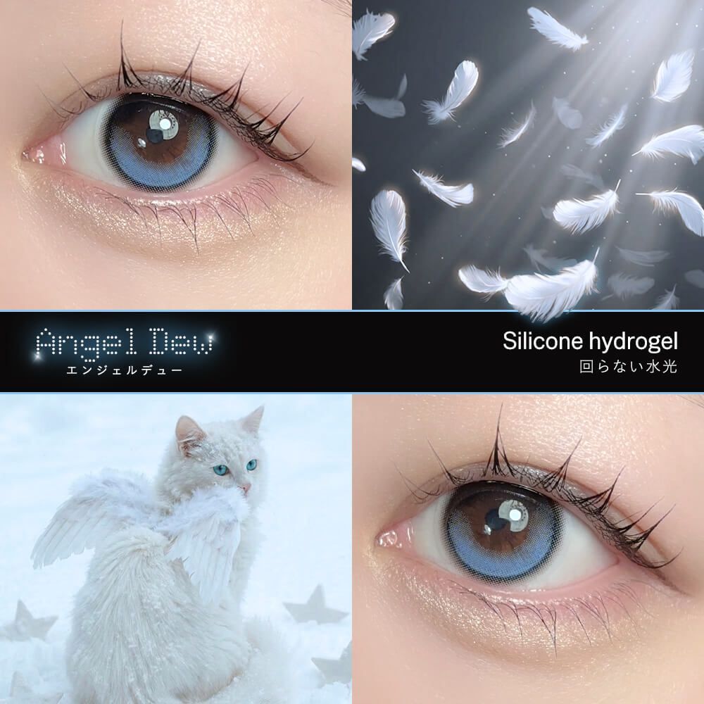 [日拋] Dewlit silicone hydrogel 1 Day Angel Dew｜日拋彩妝隱形眼鏡｜每盒10片