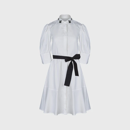 1AF0323-241 [ANNE FONTAINE] Roxane Dress White #P24F02601 (EU)