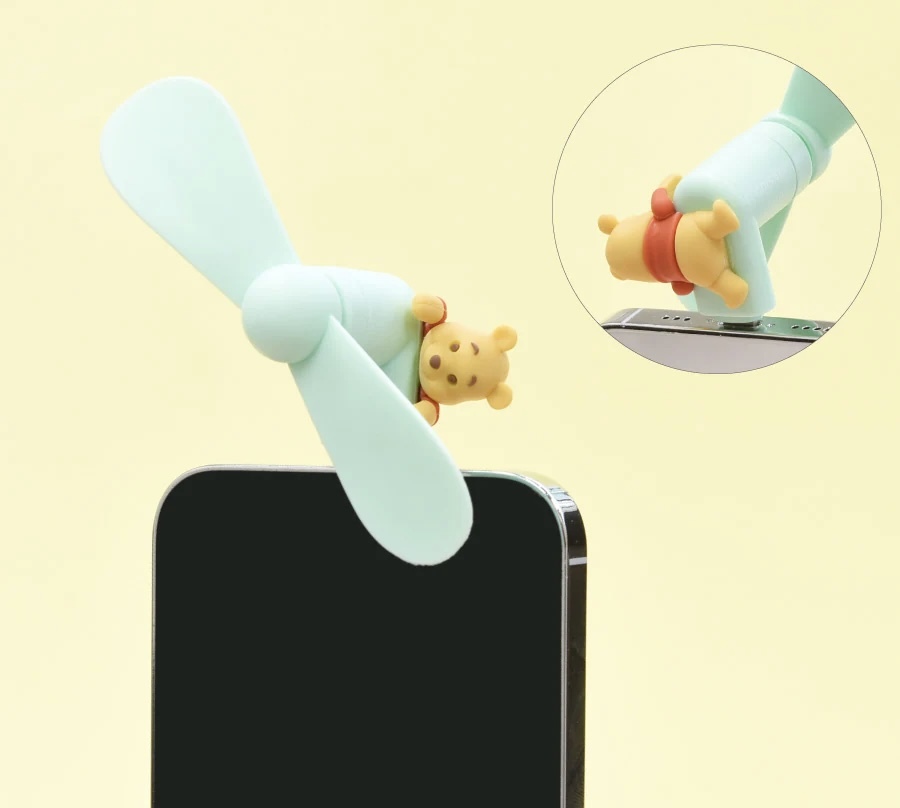 JP Pooh Type-C 手機迷你風扇 3724 TK260321