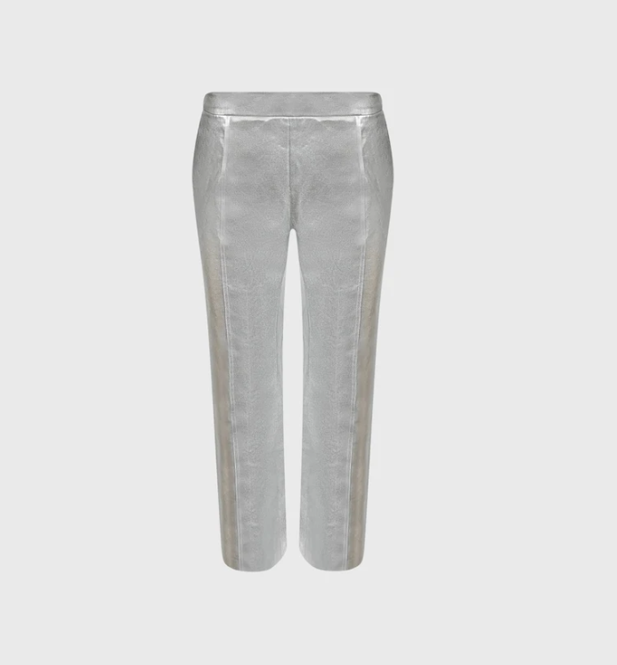 1AF0323-288 [ANNE FONTAINE] Dhakota Pant Silver #H24F101900 (EU)