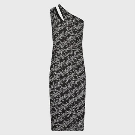 1AF0323-249 [ANNE FONTAINE] Thalya Dress Black/White #P25F10200 (EU)