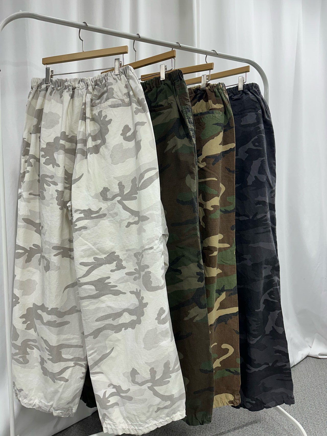 迷彩可束腳鬆身褲 MODEN-002P