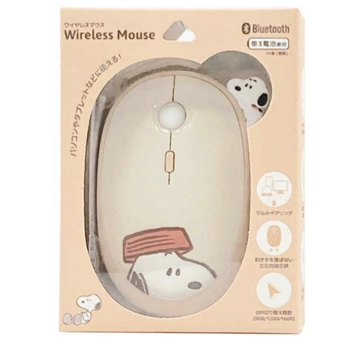 JP Snoopy 無線藍牙滑鼠 0360 TK260321