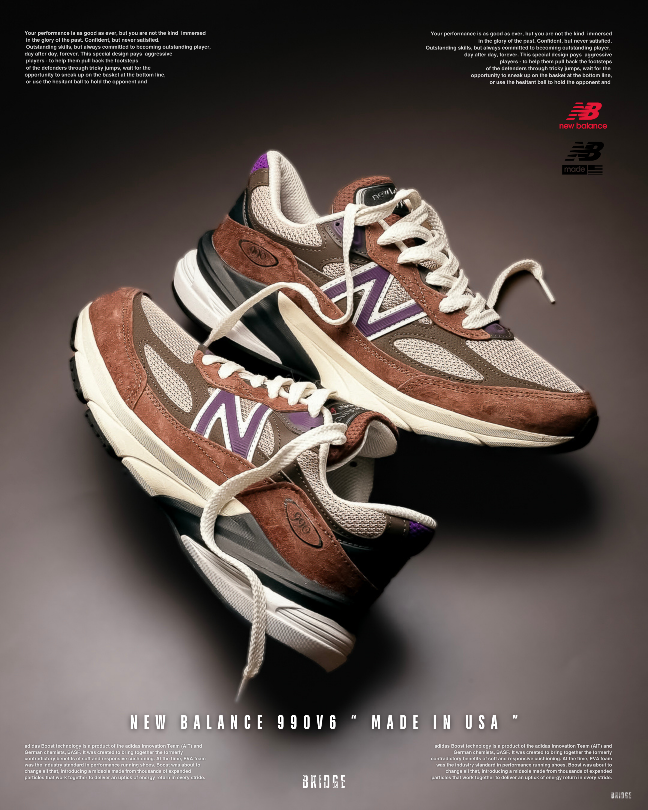 『緊急突發！美製定價砍半！』NB990V6 美拉德紫 Ｄ楦