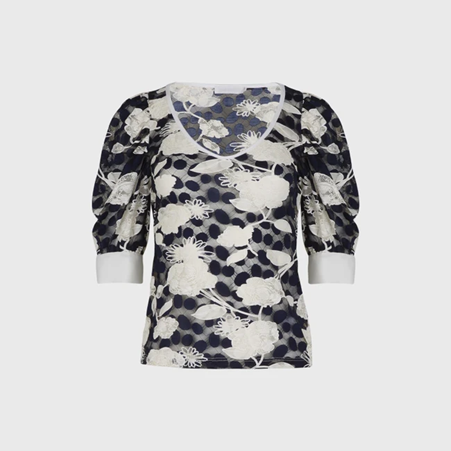 1AF0323-257 [ANNE FONTAINE] Nancy Top Blue #P25F253516 (EU)