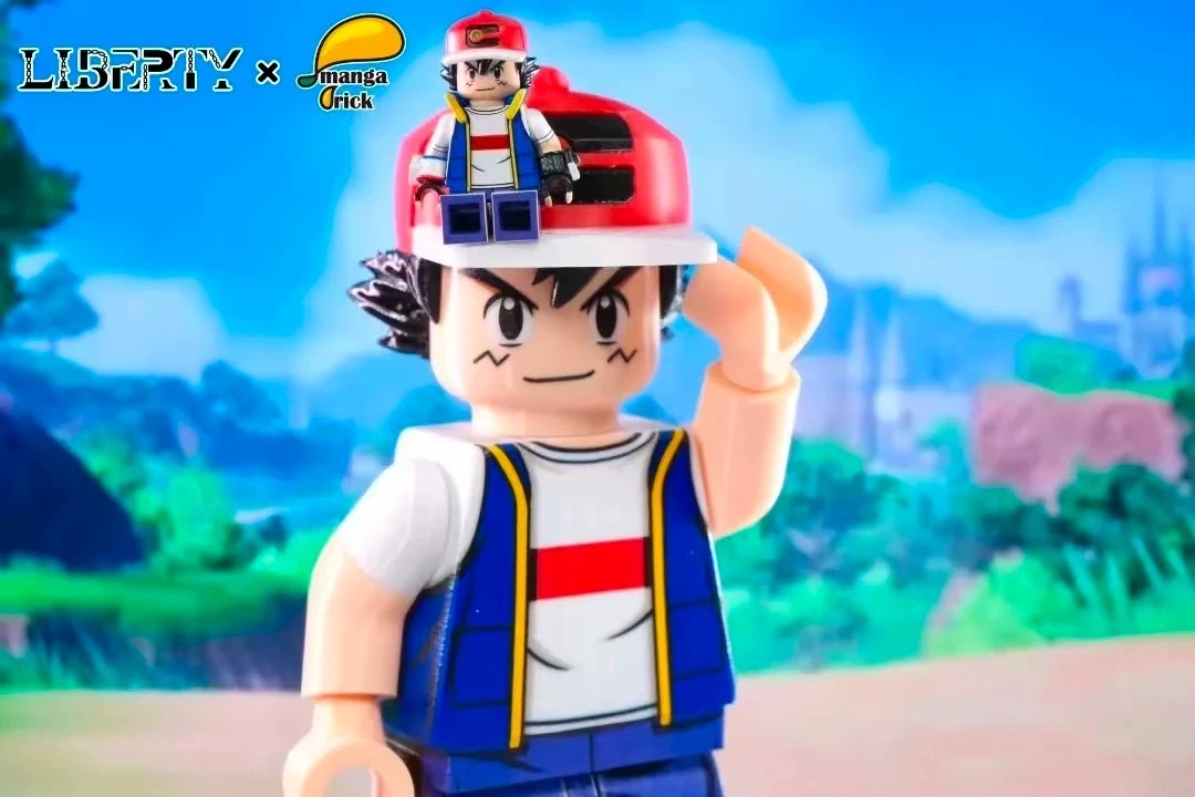 【預訂】【Liberty x Minifigs.Factory】小智（全開模巨型人仔）